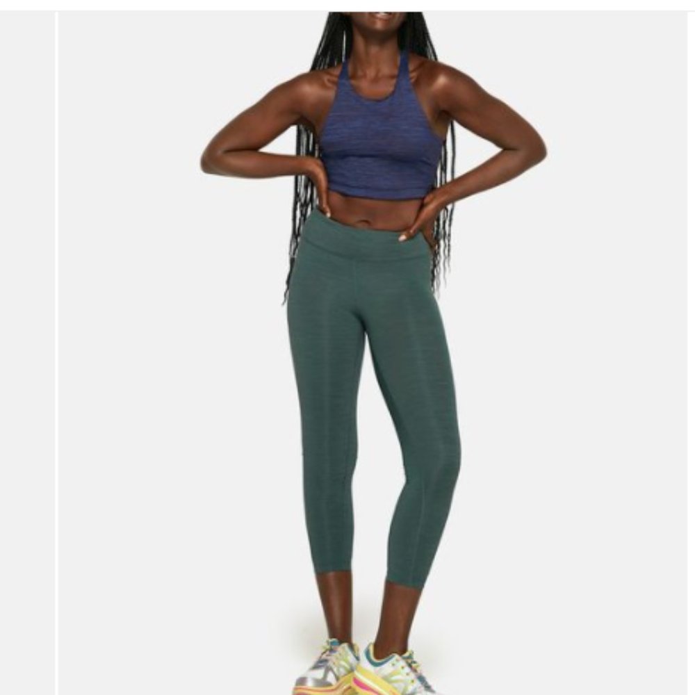 Tech Sweat Flex 7/8 leggings evergreen